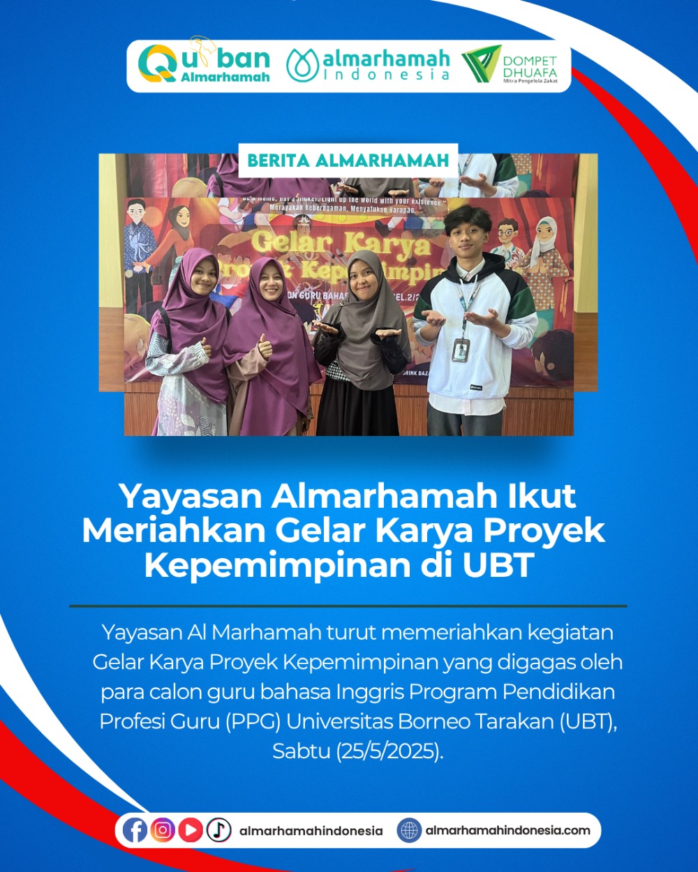 Mahasiswa Heboh! Almarhamah Buka Tawaran Qurban Kolaborasi Mahasiswa Heboh! Almarhamah Buka Tawaran Qurban Kolaborasi