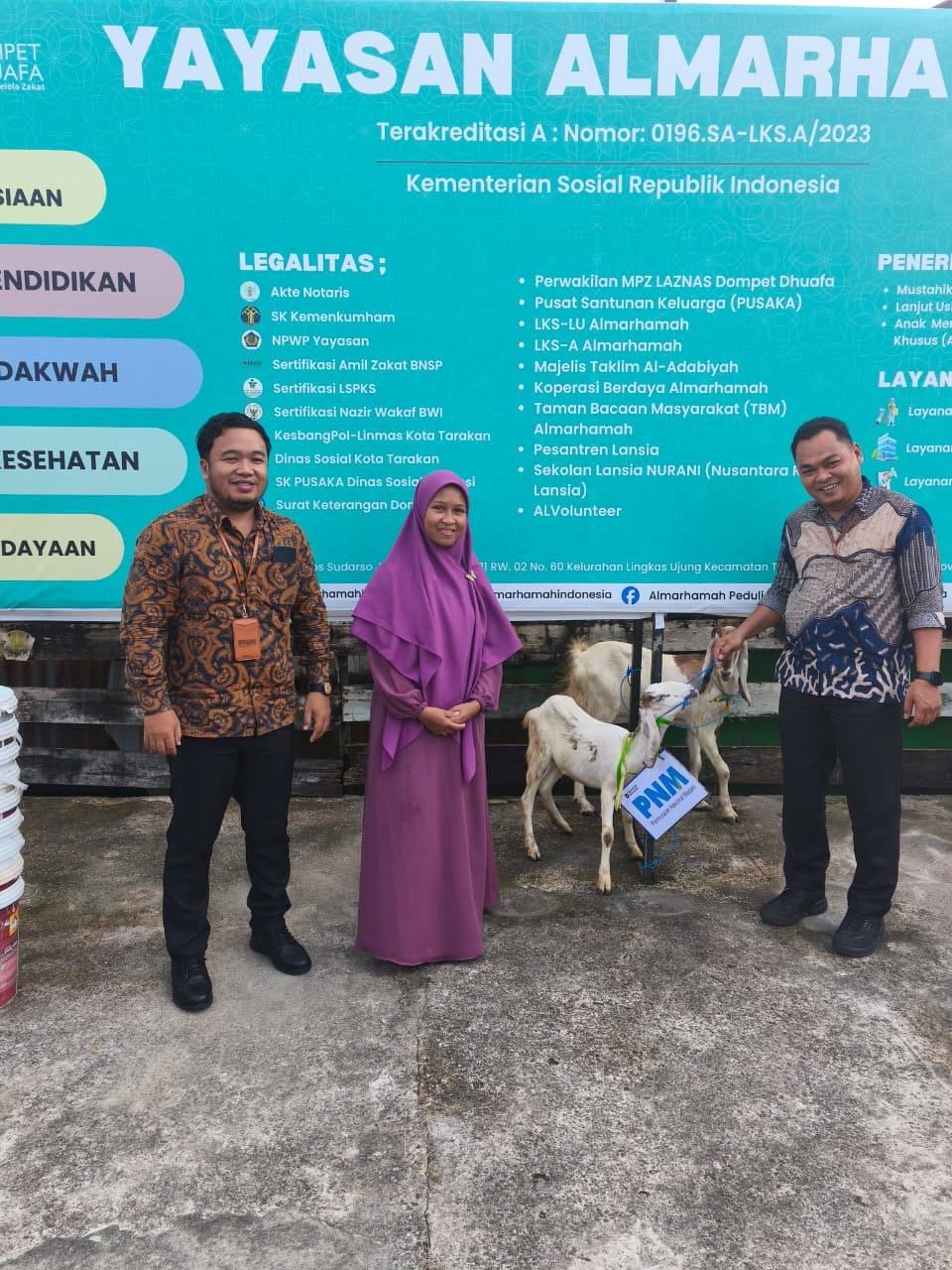 Idul Adha Lebih Bermakna! PNM Tarakan Salurkan Hewan Qurban Idul Adha Lebih Bermakna! PNM Tarakan Salurkan Hewan Qurban