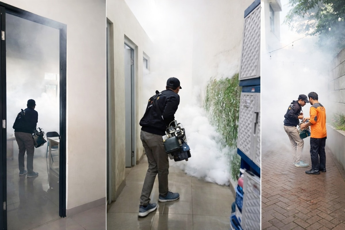Sambut Ramadan dengan Lingkungan Sehat, RTQ Khairukum Laksanakan Fogging Cegah DBD Sambut Ramadan dengan Lingkungan Sehat, RTQ Khairukum Laksanakan Fogging Cegah DBD