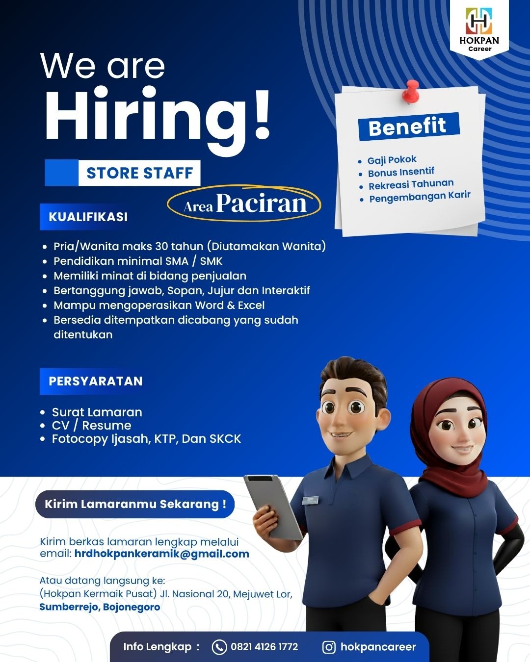 Store Staff - Paciran Lamongan Store Staff - Paciran Lamongan