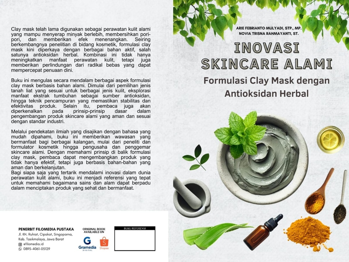 Inovasi Skincare Alami Formulasi Clay Mask Dengan Antioksidan Inovasi Skincare Alami Formulasi Clay Mask Dengan Antioksidan