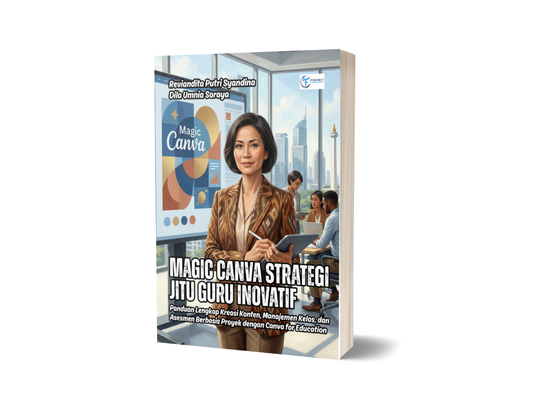 Magic Canva Strategi Jitu Guru Inovatif ; Panduan Lengkap Kreasi Konten, Manajemen Kelas, dan Asesmen Berbasis Proyek dengan Canva for Education Magic Canva Strategi Jitu Guru Inovatif ; Panduan Lengkap Kreasi Konten, Manajemen Kelas, dan Asesmen Berbasis Proyek dengan Canva for Education