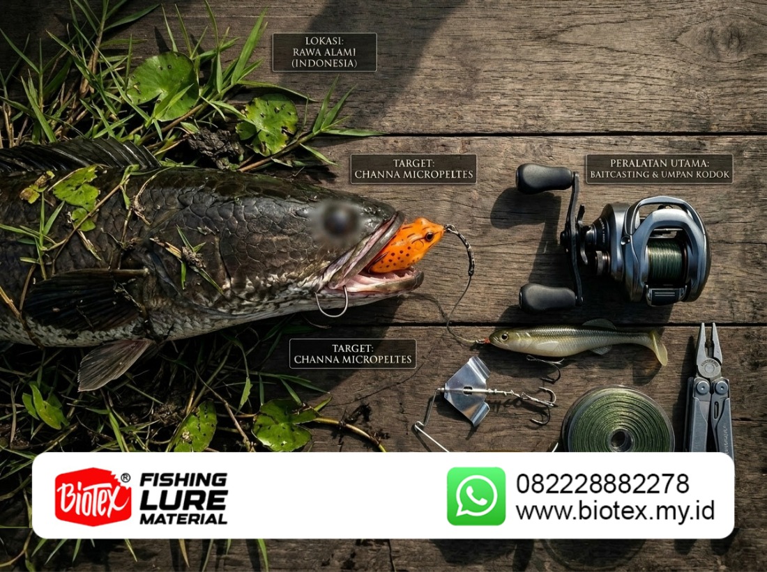 Predator seperti Ikan gabus sangat populer di kalangan Caster Predator seperti Ikan gabus sangat populer di kalangan Caster