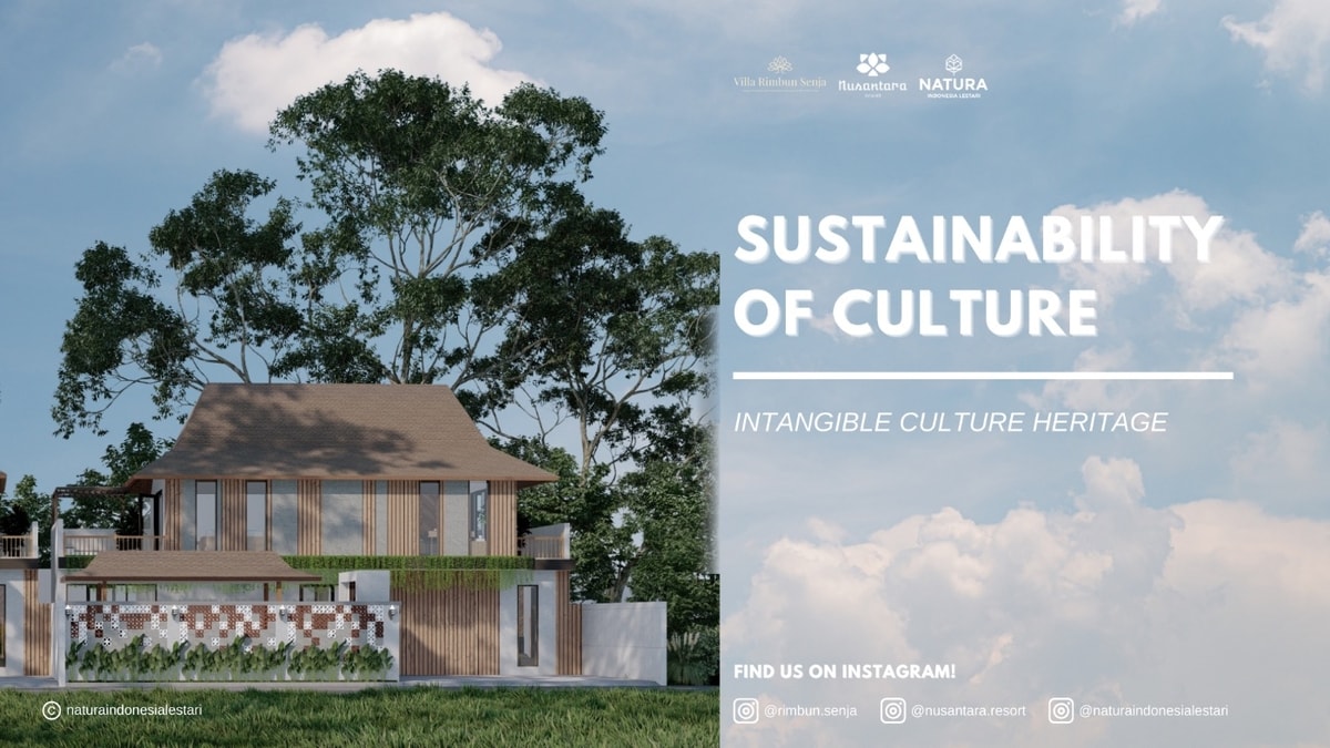 Sustainability of Culture itu apa sih? Sustainability of Culture itu apa sih?