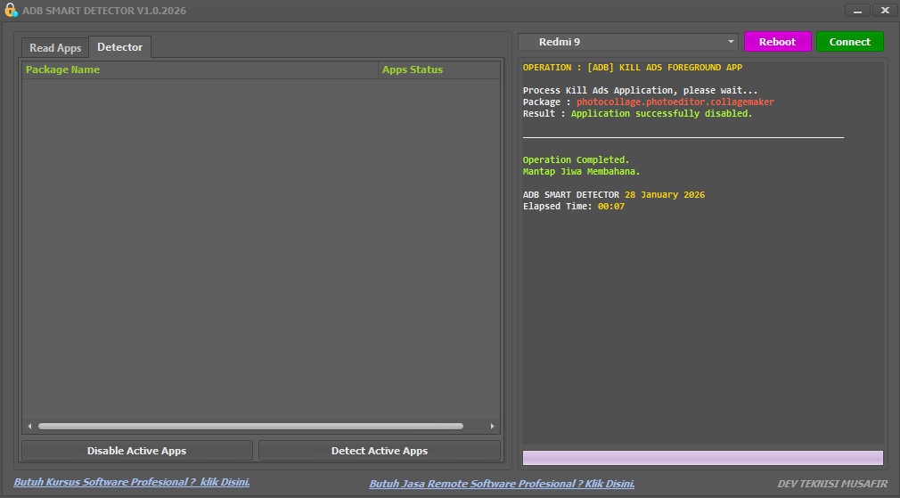 Teknisi Musafir Official Teknisi Musafir Official