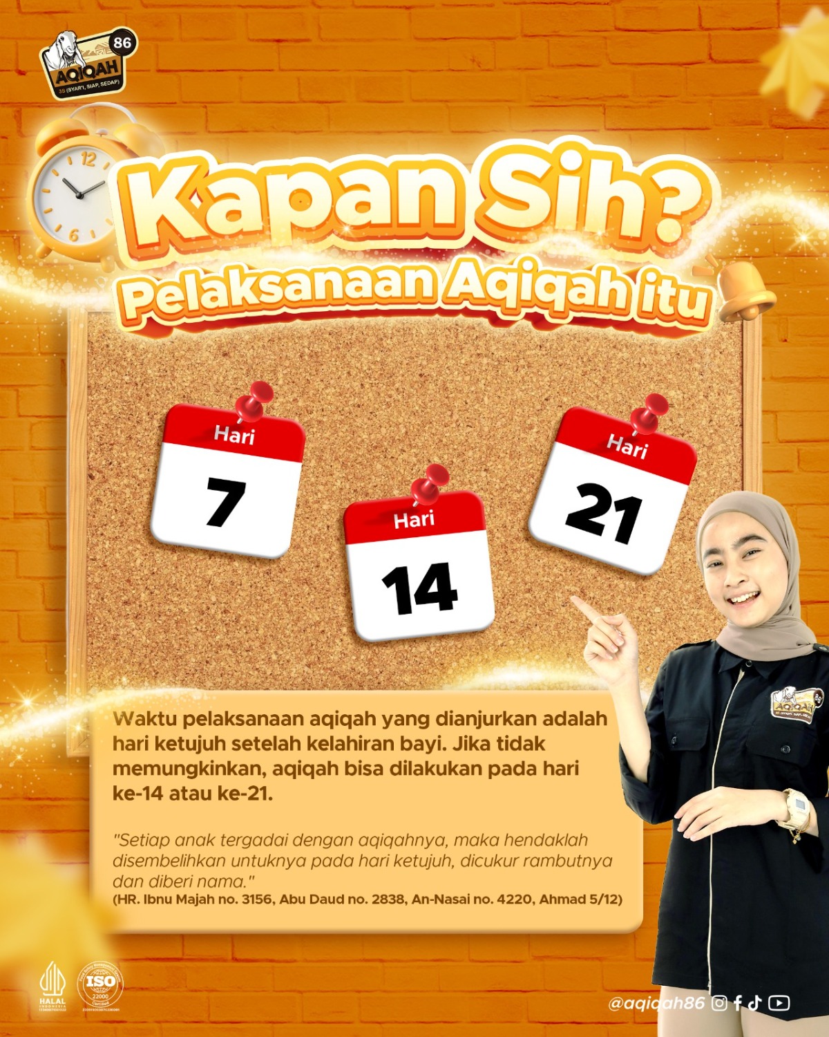 Kapan Sih Waktu Terbaik Melaksanakan Aqiqah? Kapan Sih Waktu Terbaik Melaksanakan Aqiqah?