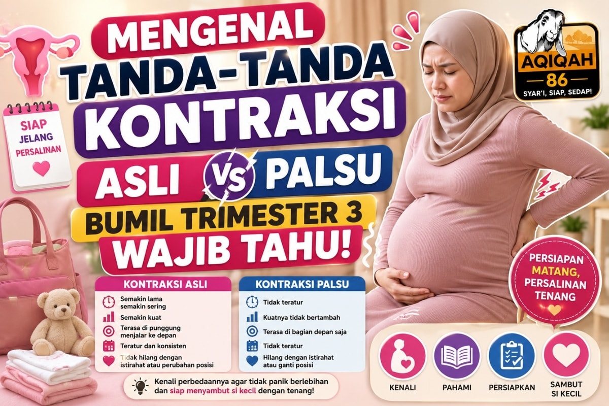 Mengenal Tanda-Tanda Kontraksi Asli vs Palsu: Bumil Trimester 3 Wajib Tahu! Mengenal Tanda-Tanda Kontraksi Asli vs Palsu: Bumil Trimester 3 Wajib Tahu!