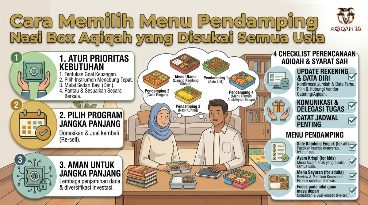 Cara Memilih Menu Pendamping Nasi Box Aqiqah yang Disukai Semua Usia Cara Memilih Menu Pendamping Nasi Box Aqiqah yang Disukai Semua Usia