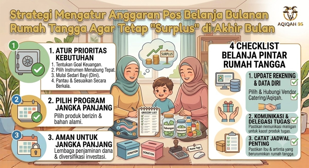 Strategi Mengatur Anggaran Pos Belanja Bulanan Rumah Tangga Agar Tetap "Surplus" di Akhir Bulan Strategi Mengatur Anggaran Pos Belanja Bulanan Rumah Tangga Agar Tetap "Surplus" di Akhir Bulan