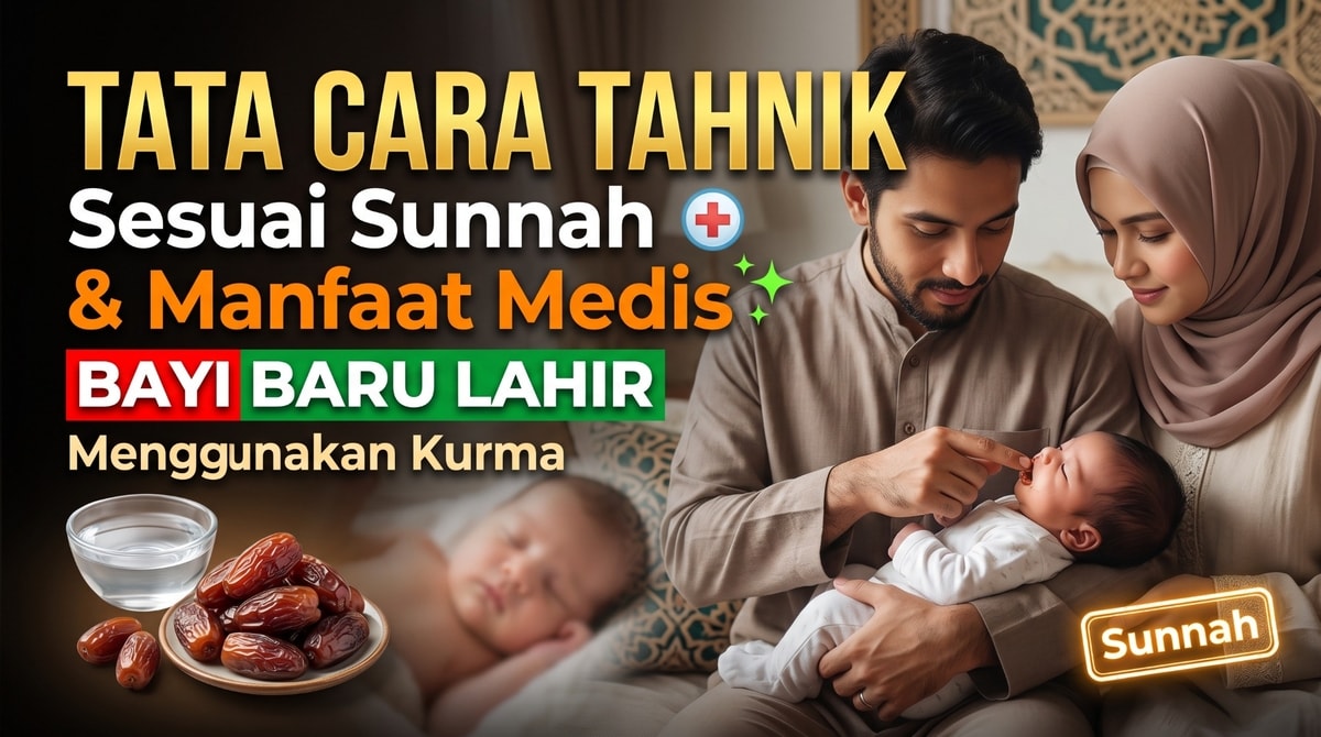 Tata Cara Tahnik Bayi Baru Lahir Menggunakan Kurma Sesuai Sunnah dan Manfaat Medisnya Tata Cara Tahnik Bayi Baru Lahir Menggunakan Kurma Sesuai Sunnah dan Manfaat Medisnya