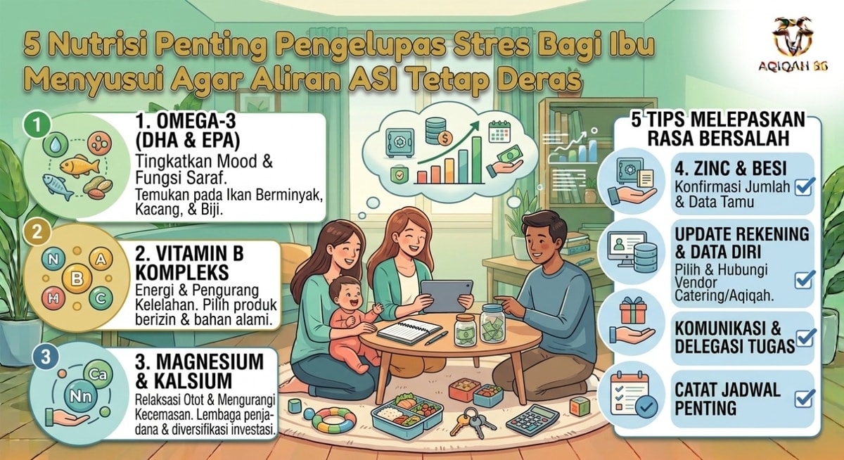 5 Nutrisi Penting Pengelupas Stres Bagi Ibu Menyusui Agar Aliran ASI Tetap Deras 5 Nutrisi Penting Pengelupas Stres Bagi Ibu Menyusui Agar Aliran ASI Tetap Deras