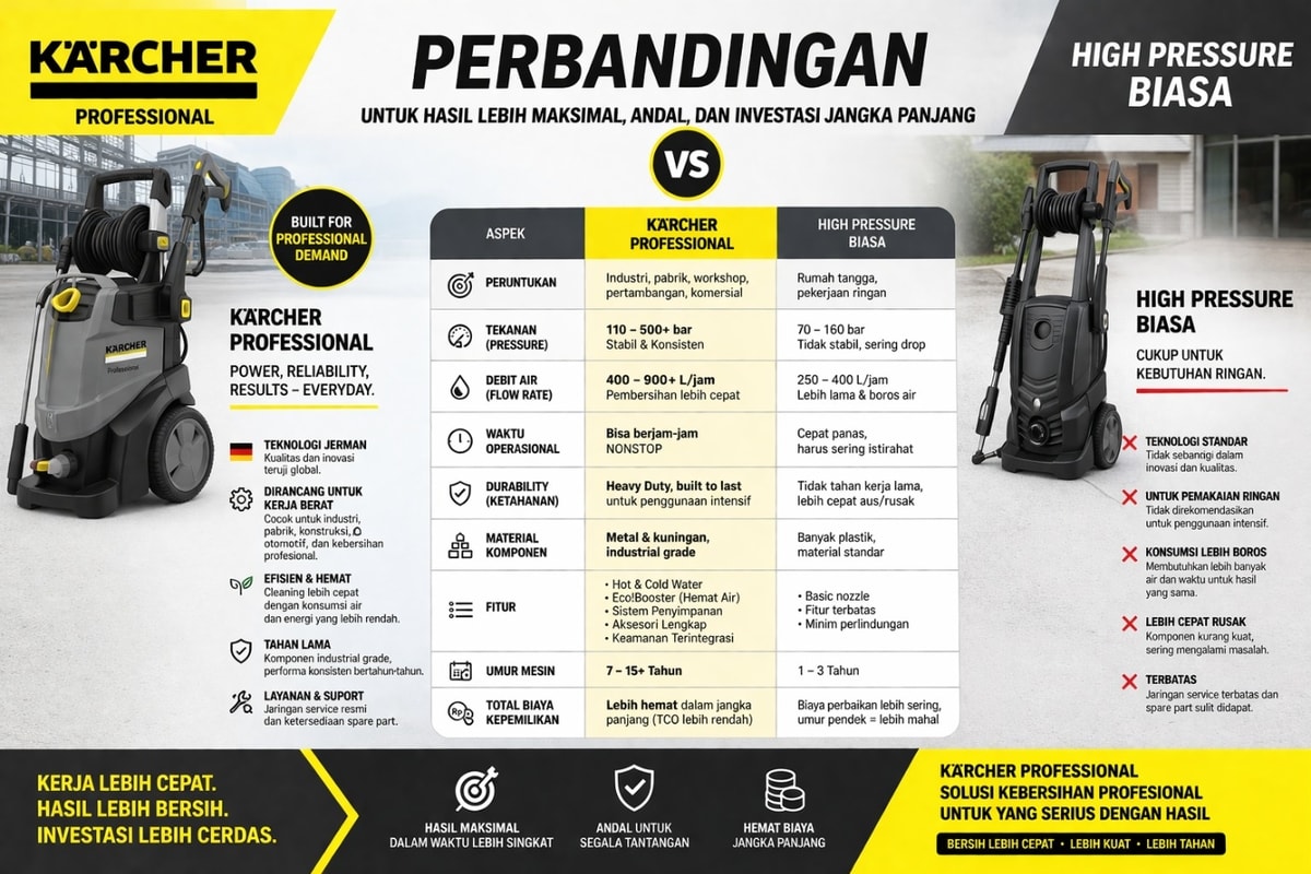 Keunggulan Karcher Keunggulan Karcher