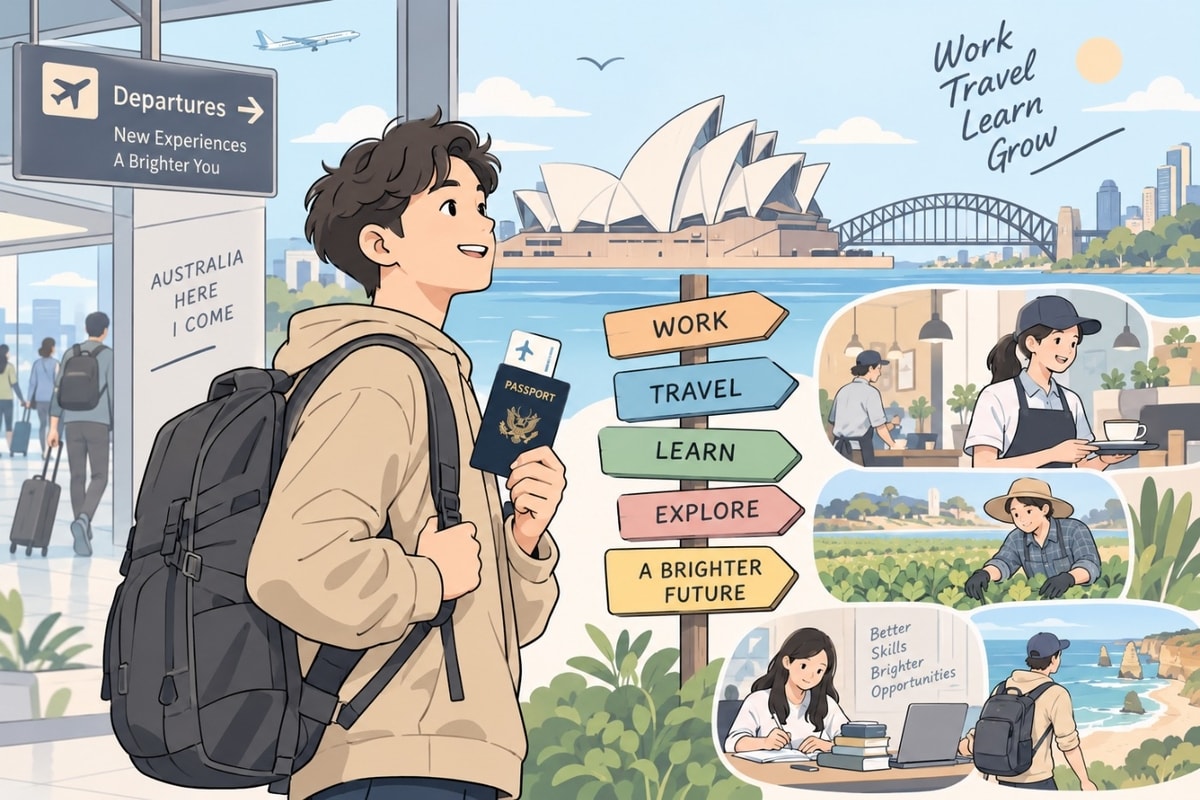 Working Holiday Maker (WHM) Australia Peluang Kerja dan Liburan bagi Anak Muda Indonesia Working Holiday Maker (WHM) Australia Peluang Kerja dan Liburan bagi Anak Muda Indonesia