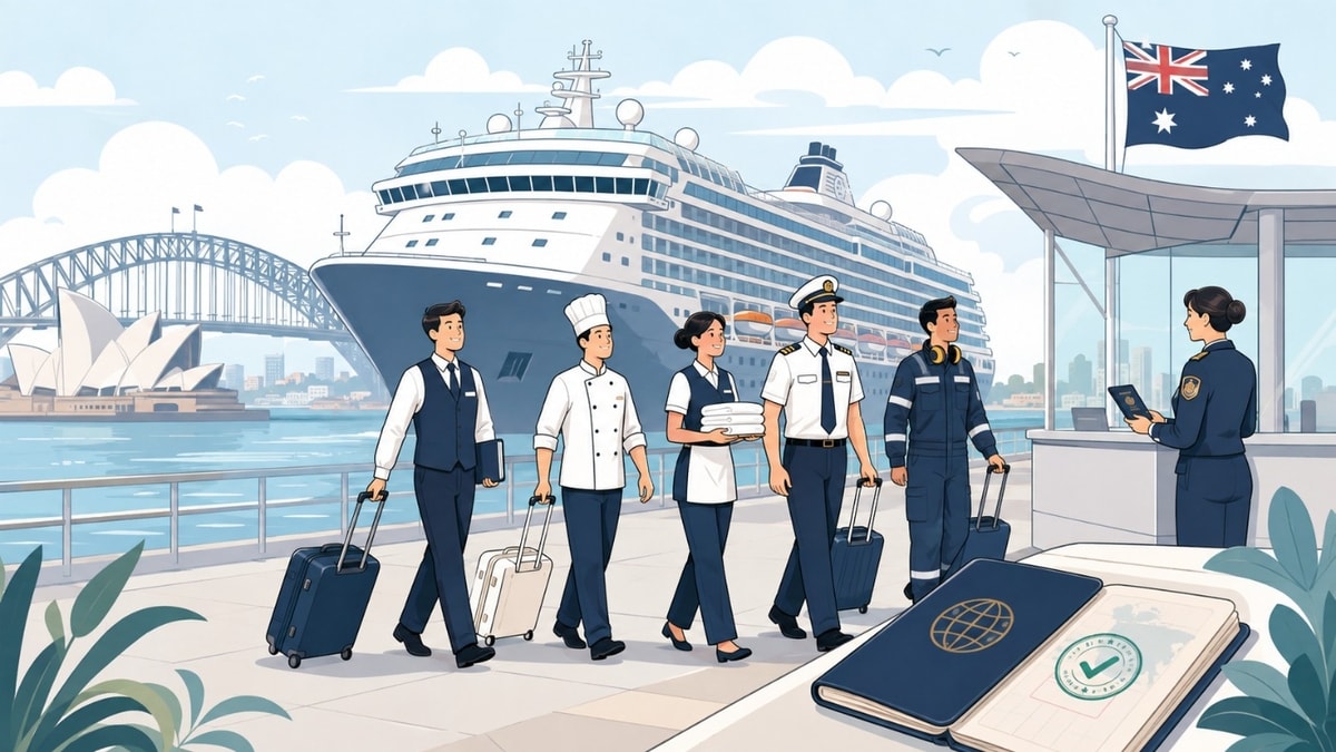 Maritime Crew Visa (Subclass 988) Australia: Panduan Lengkap Persyaratan, Proses, Biaya, dan FAQ (2026) Maritime Crew Visa (Subclass 988) Australia: Panduan Lengkap Persyaratan, Proses, Biaya, dan FAQ (2026)