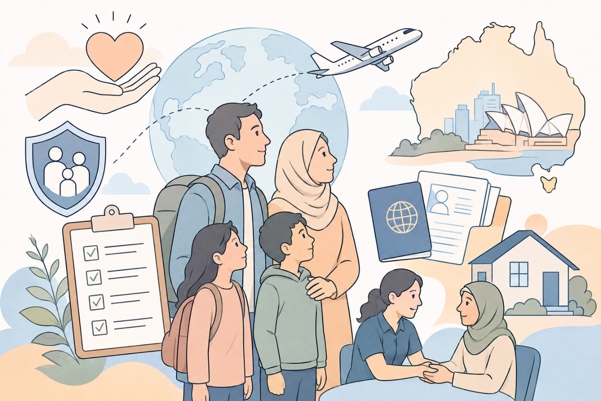 Refugee & Humanitarian Visa: Jalur Perlindungan dan Kemanusiaan ke Australia Refugee & Humanitarian Visa: Jalur Perlindungan dan Kemanusiaan ke Australia