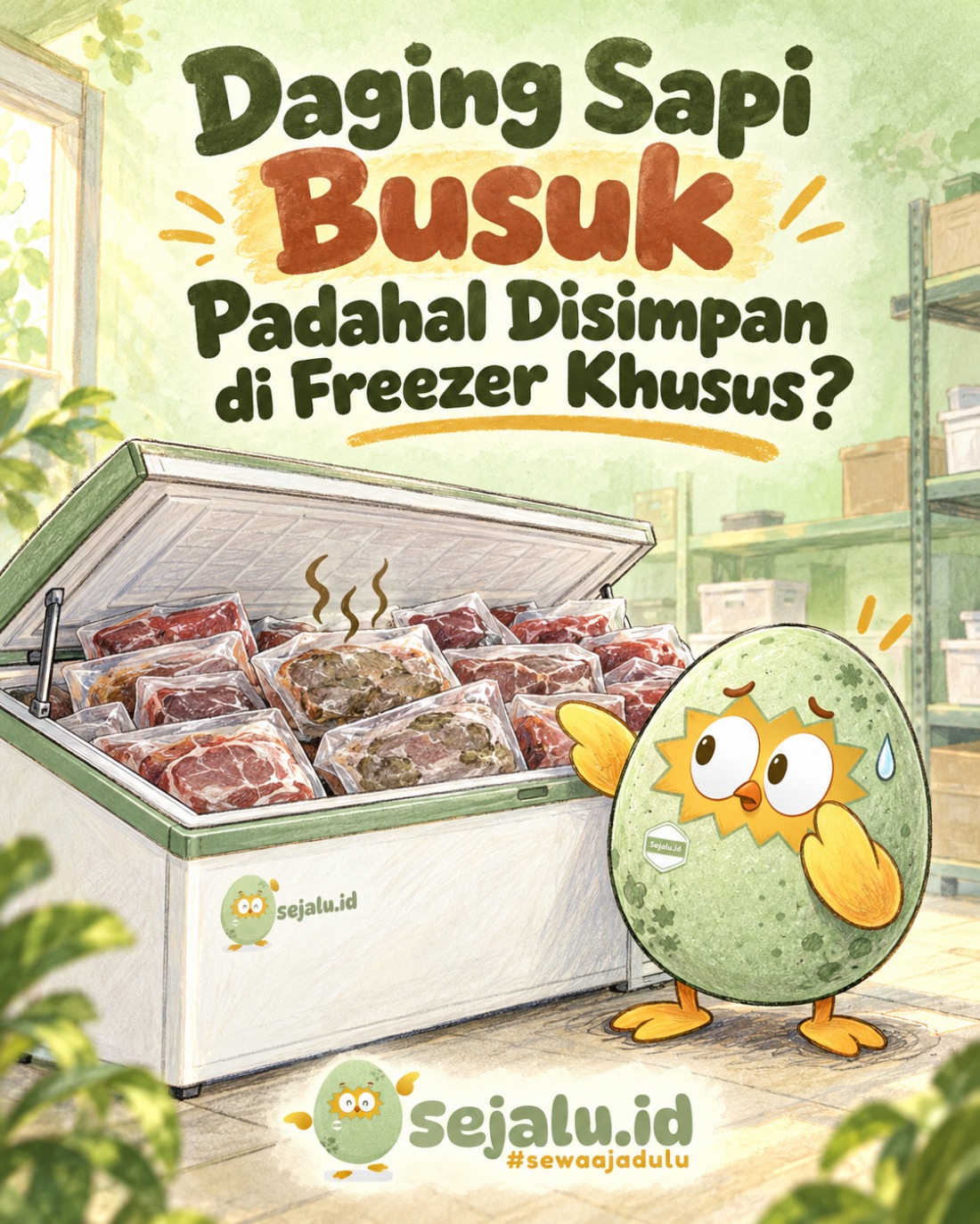 Daging Sapi Busuk Padahal Disimpan di Freezer Khusus? Jangan Panik, Ini Biang Keroknya Daging Sapi Busuk Padahal Disimpan di Freezer Khusus? Jangan Panik, Ini Biang Keroknya