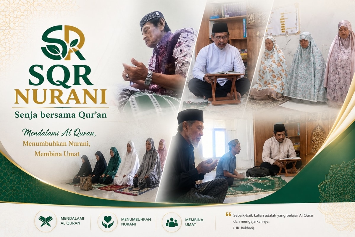 Amalan Kecil, Pahala Besar! Pesan SQR Nurani untuk Para Lansia Amalan Kecil, Pahala Besar! Pesan SQR Nurani untuk Para Lansia