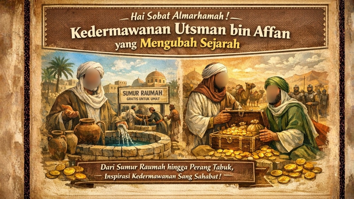 Kedermawanan Utsman bin Affan yang Mengubah Sejarah Kedermawanan Utsman bin Affan yang Mengubah Sejarah