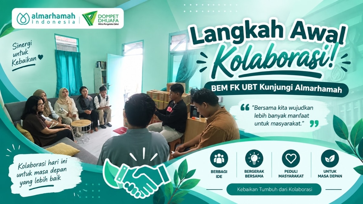Langkah Awal Kolaborasi! BEM FK UBT Kunjungi Almarhamah Langkah Awal Kolaborasi! BEM FK UBT Kunjungi Almarhamah