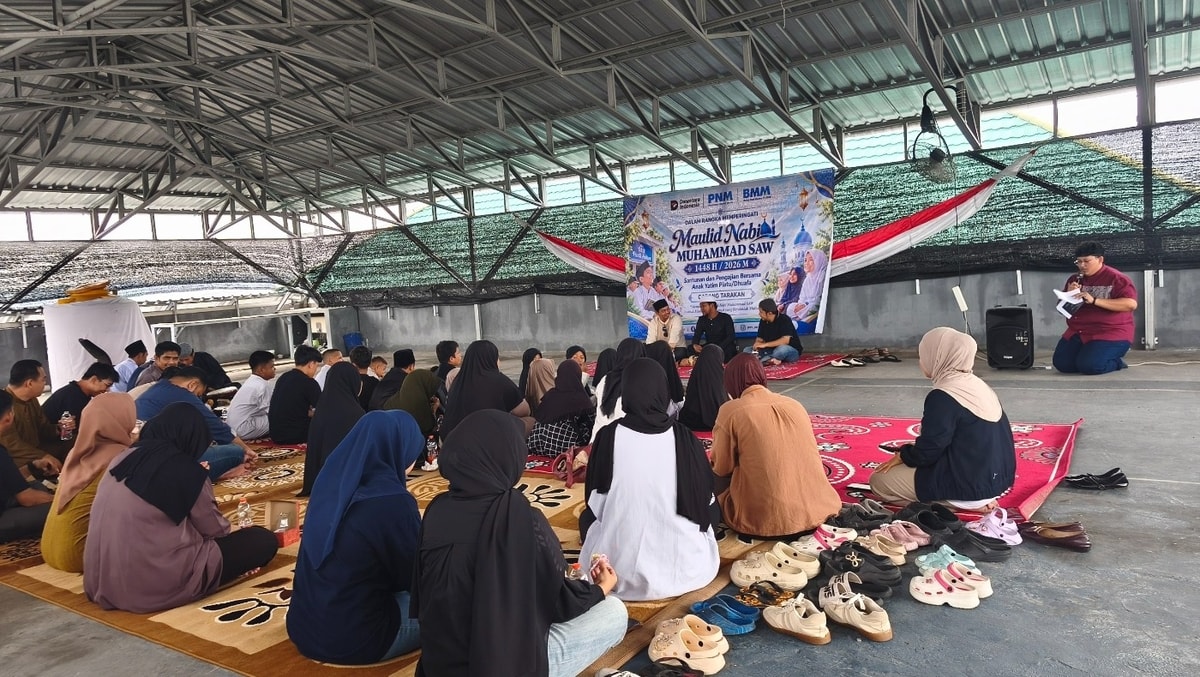 Kegiatan diikuti seluruh karyawan PNM Kota Tarakan Kegiatan diikuti seluruh karyawan PNM Kota Tarakan