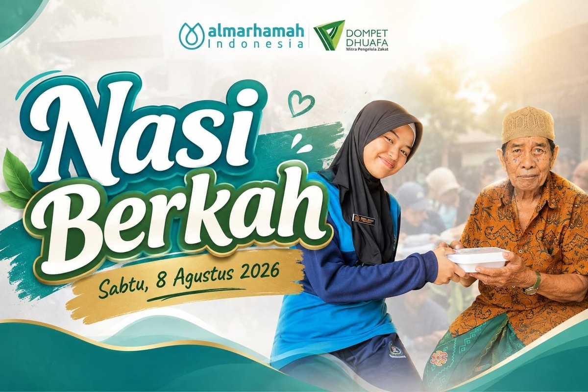 Sabtu Penuh Berkah, Almarhamah Kembali Salurkan Paket Nasi Berkah Sabtu Penuh Berkah, Almarhamah Kembali Salurkan Paket Nasi Berkah