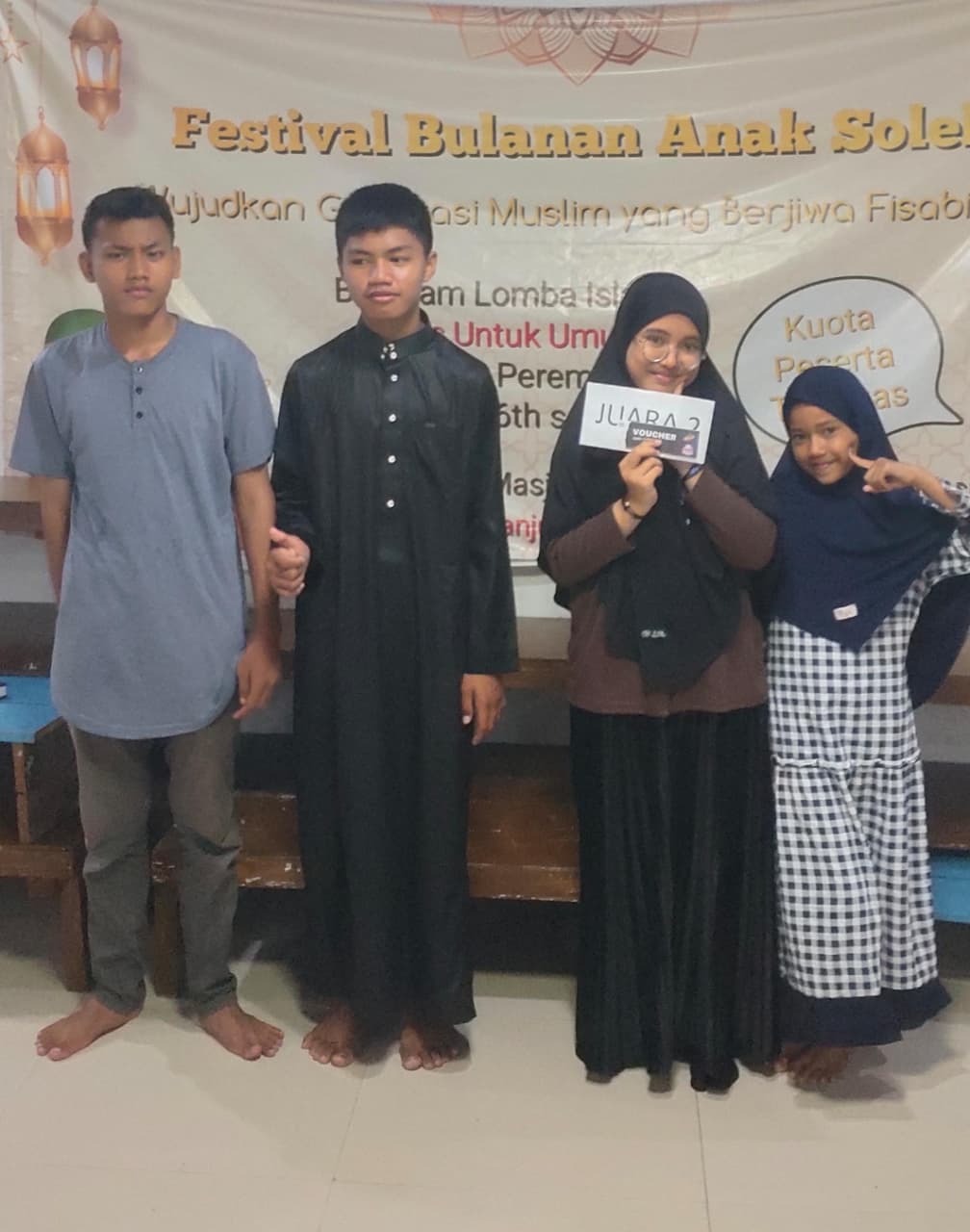 Santri TPQ Almarhamah Unjuk Prestasi di Lomba Masjid Nurfadhilah Santri TPQ Almarhamah Unjuk Prestasi di Lomba Masjid Nurfadhilah