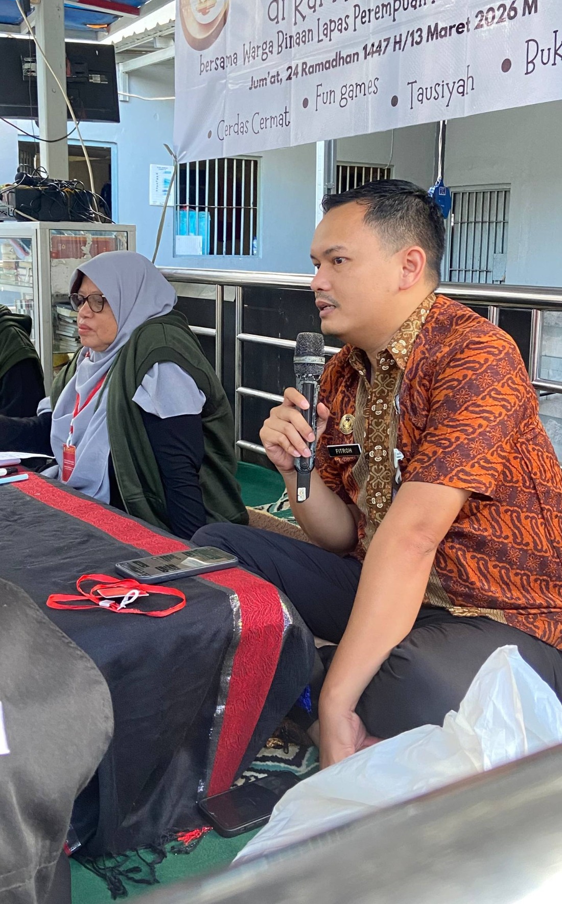 Apresiasi pihak Lapas terhadap program kebaikan ini Apresiasi pihak Lapas terhadap program kebaikan ini