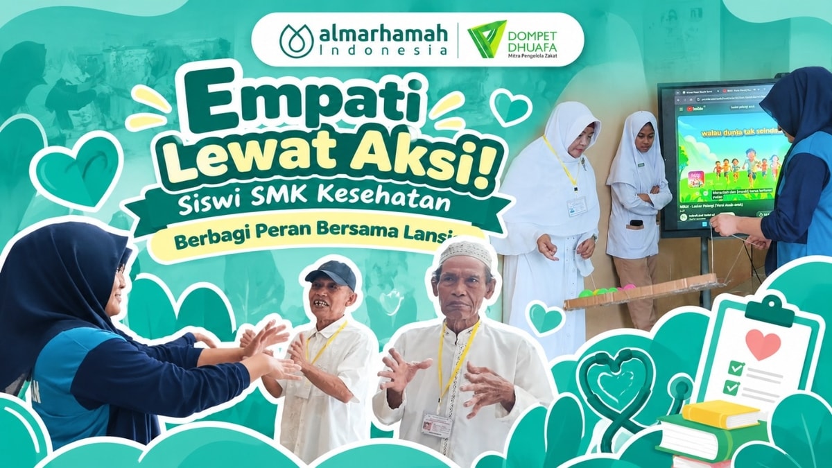 Empati Lewat Aksi! Siswi SMK Kesehatan Berbagi Peran Bersama Lansia Empati Lewat Aksi! Siswi SMK Kesehatan Berbagi Peran Bersama Lansia