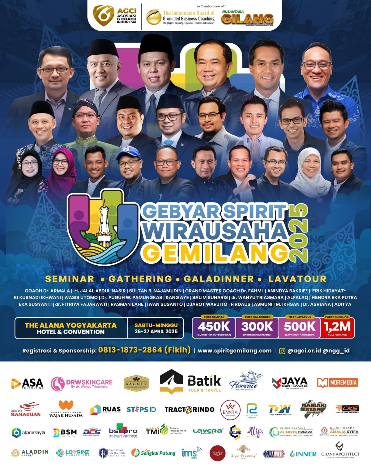 Raih Inspirasi dan Jaringan Bisnis Gemilang di Yogyakarta Bersama Grand Master Coach Dr. Fahmi! ๐ Raih Inspirasi dan Jaringan Bisnis Gemilang di Yogyakarta Bersama Grand Master Coach Dr. Fahmi! ๐