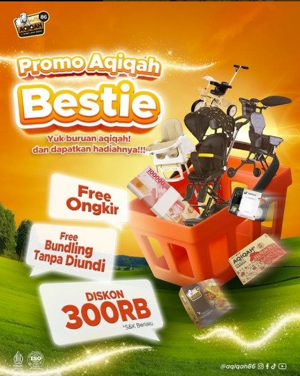Promo Aqiqah Bestie: Hemat, Dapat Hadiah, Penuh Berkah! ππ Promo Aqiqah Bestie: Hemat, Dapat Hadiah, Penuh Berkah! ππ