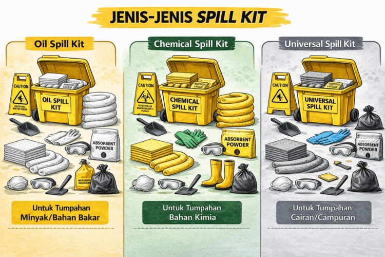 Jenis-jenis Spill Kit Jenis-jenis Spill Kit