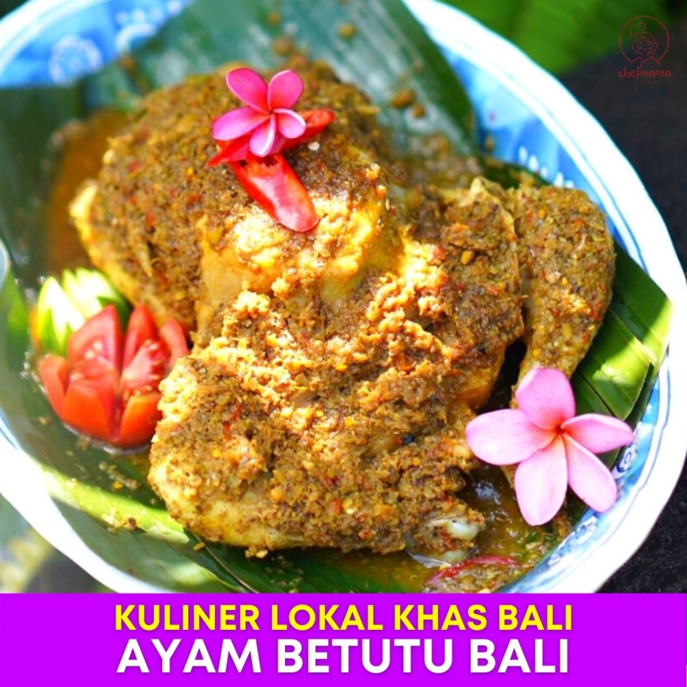 Kelas Masak Online Bali Asli Ayam Betutu Set