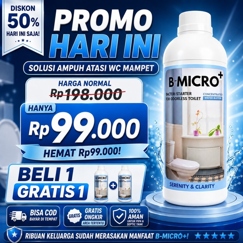 Pengurai WC Mampet 10