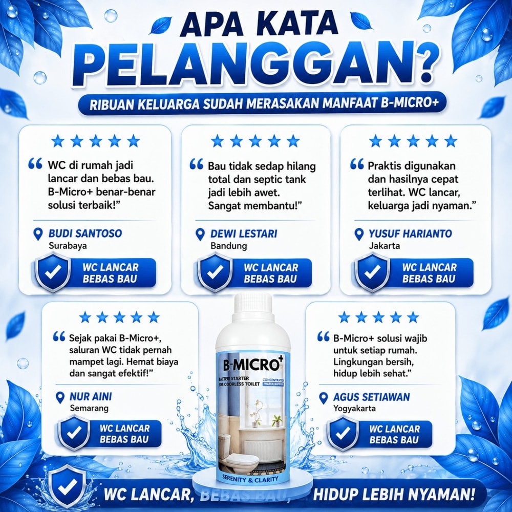 Pengurai WC Mampet 9