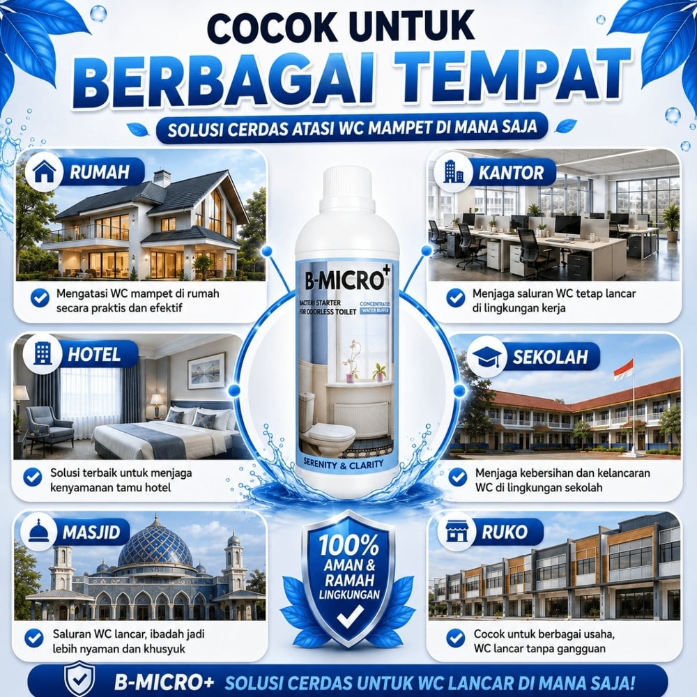 Pengurai WC Mampet 8