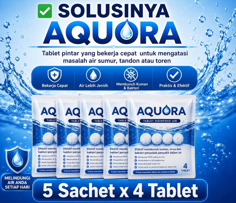 Aquora Tablet Disinfeksi 3