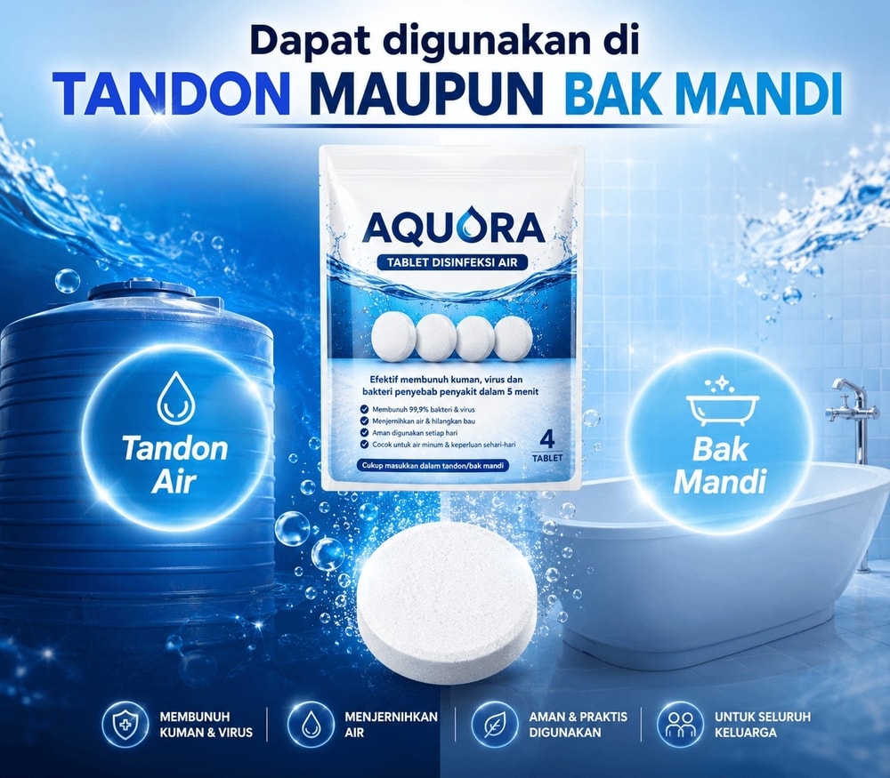 Aquora Tablet Disinfeksi 7