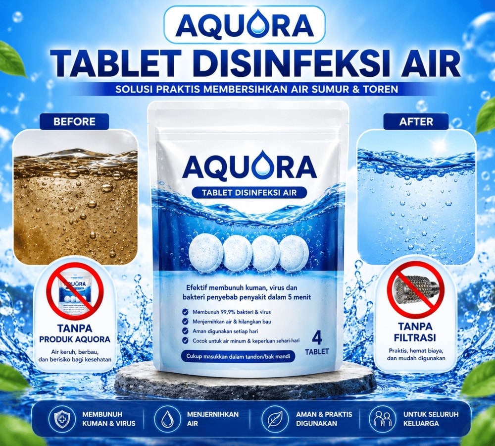 Aquora Tablet Disinfeksi 6