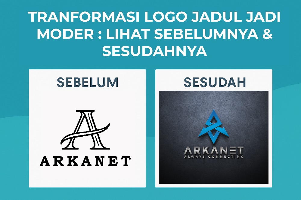 Transformasi Logo Jadul Jadi Modern: Lihat Sebelum & Sesudahnya!