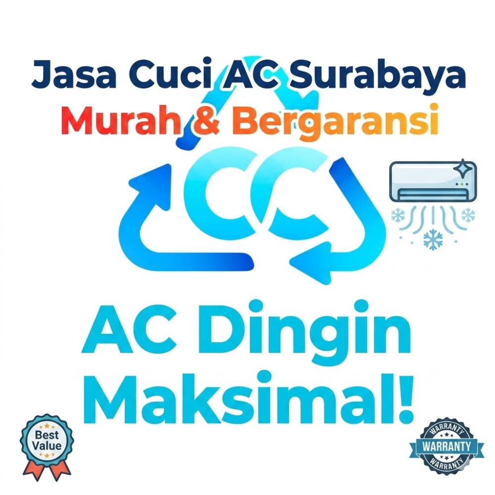 Jasa Cuci AC Surabaya Murah & Bergaransi: AC Dingin Maksimal!