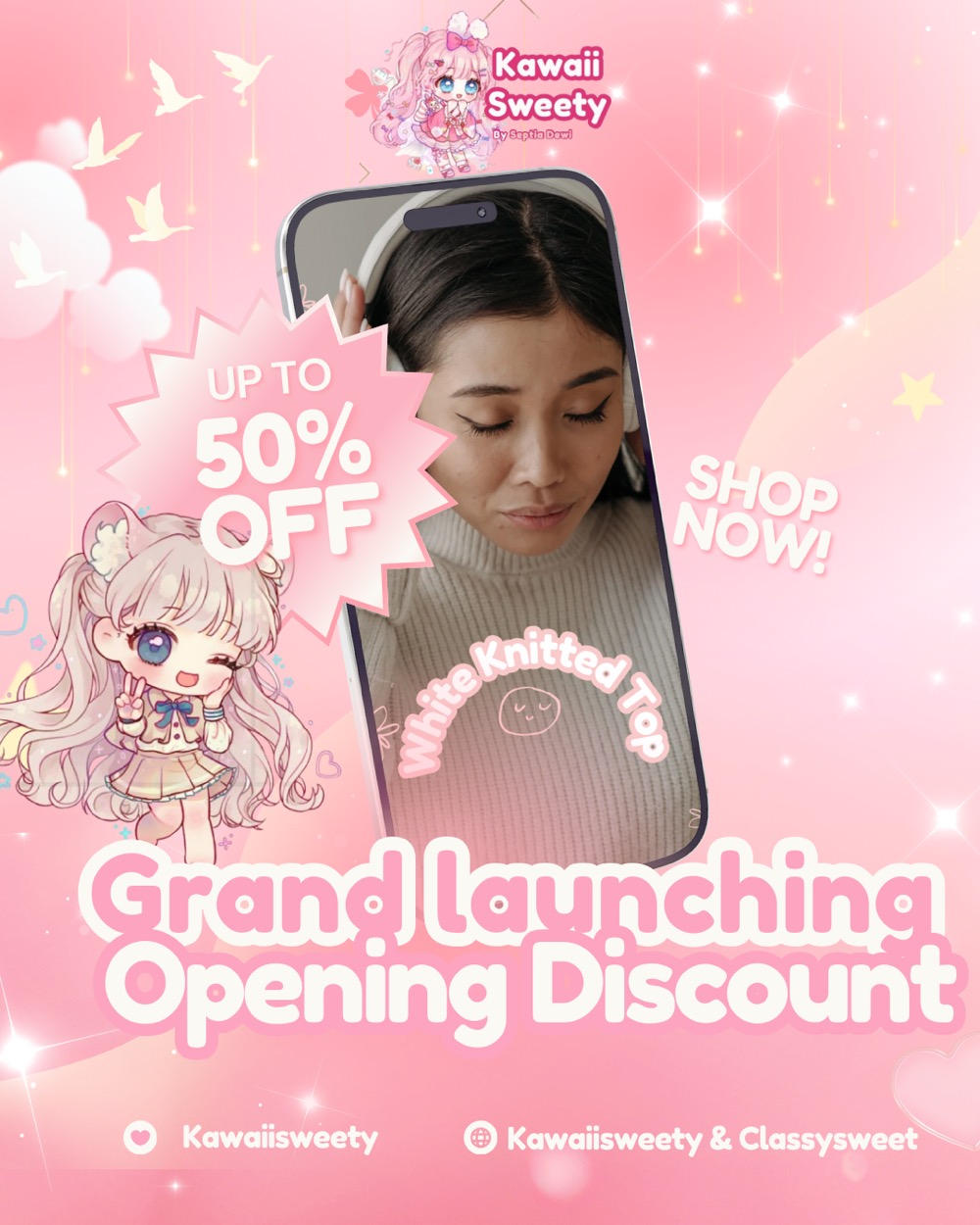 First Launching Kawaii Rajut by Septya Dw Store