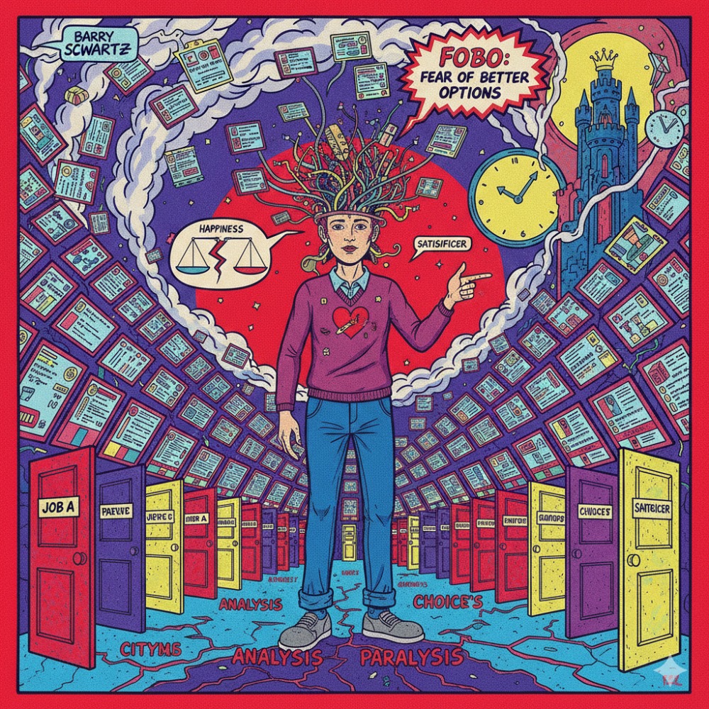 Ilustrasi FOBO (Gemini)