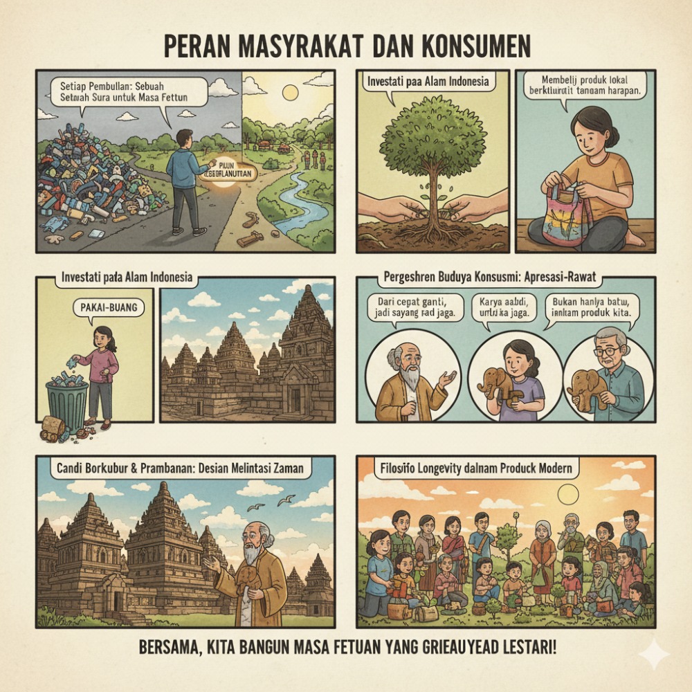 Ilustrasi Peran masyarakat - Gemini