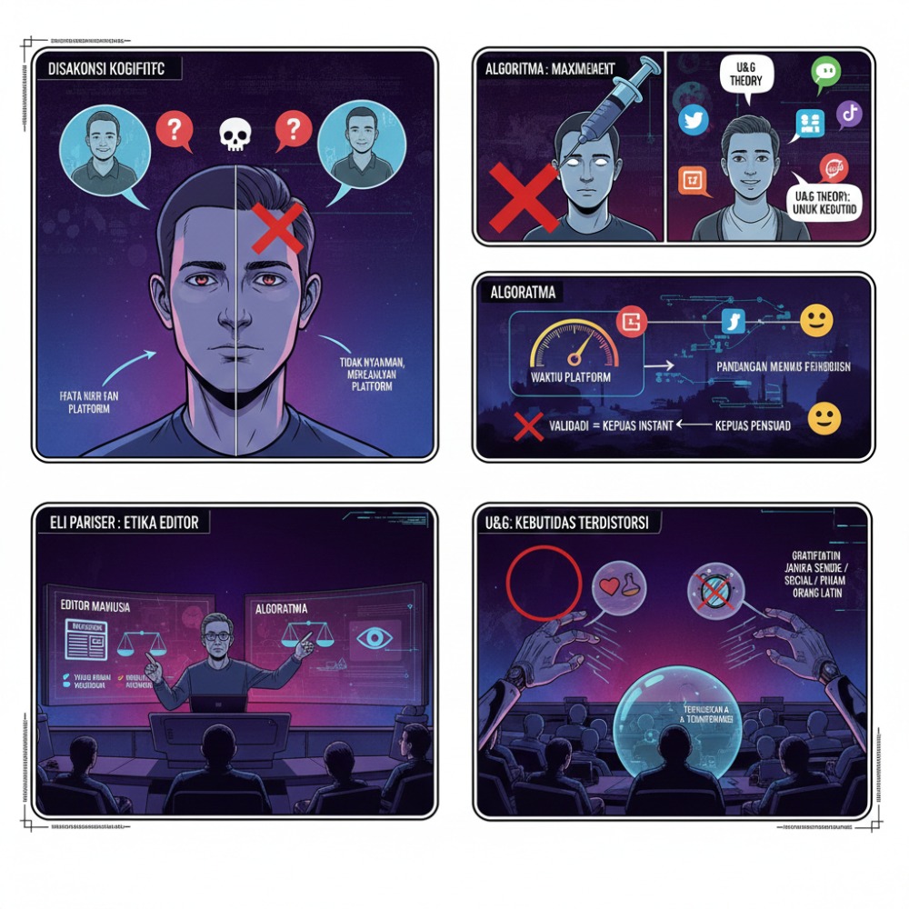 Ilustrasi rasa tidak nyaman pada fakta baru - Gemini