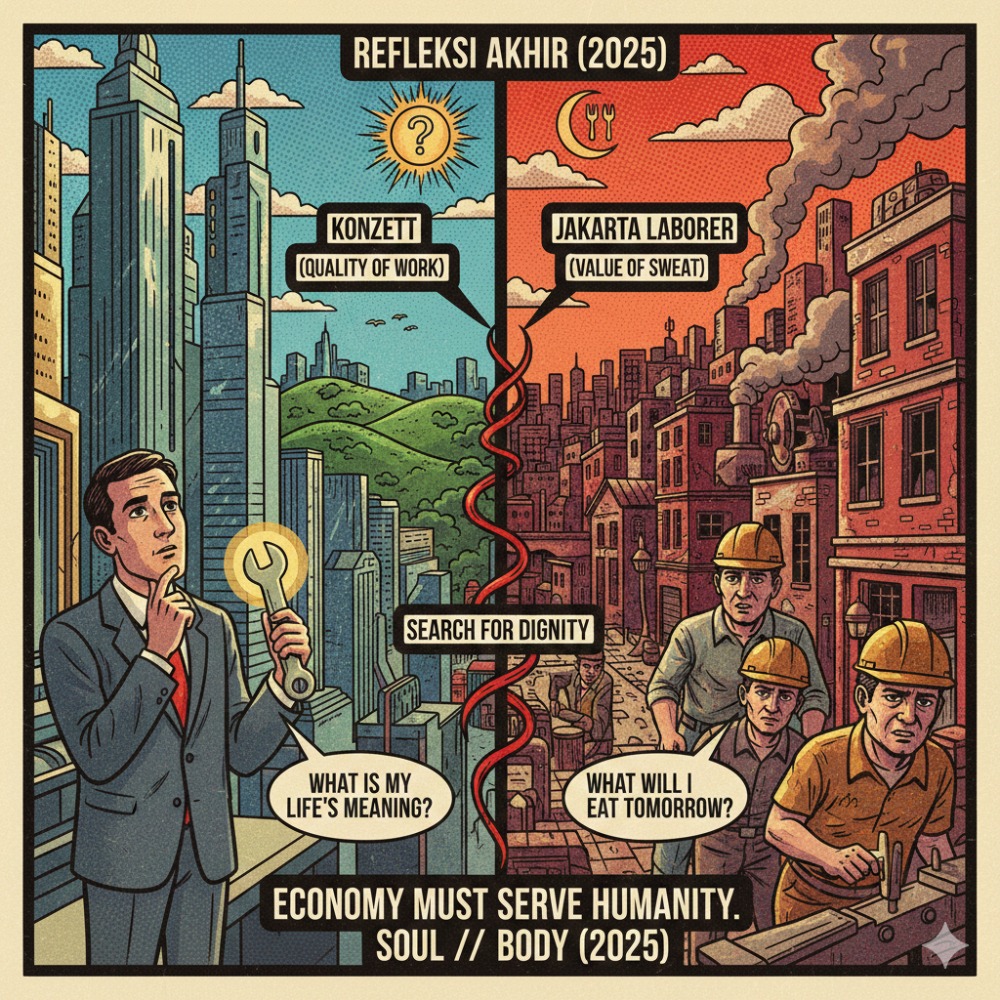 Ilustrasi Refleksi Akhir (Gemini)