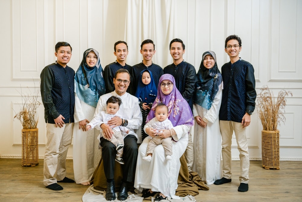 Bersama keluarga yang selalu mensupport