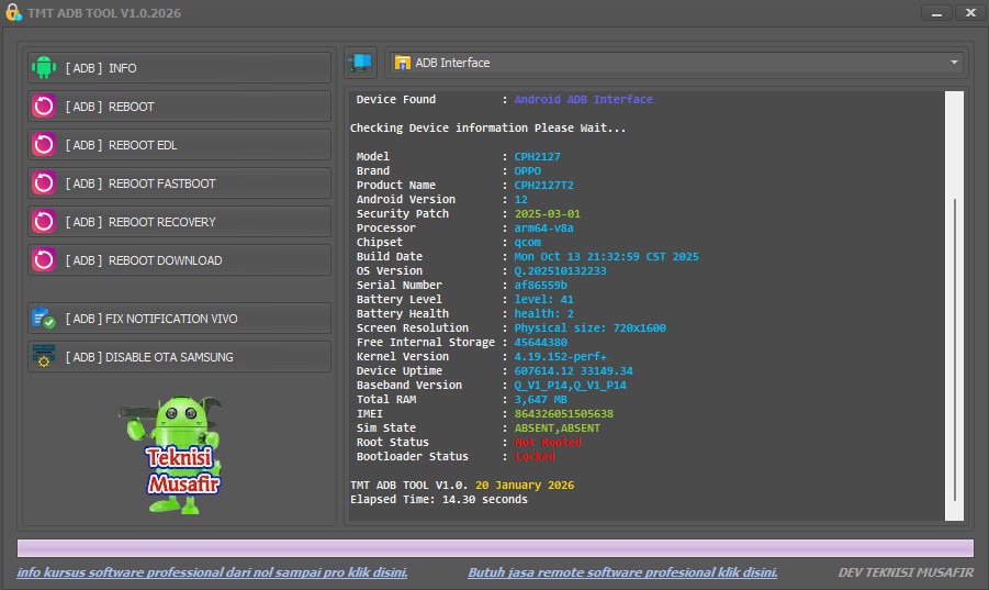 Teknisi Musafir Official
