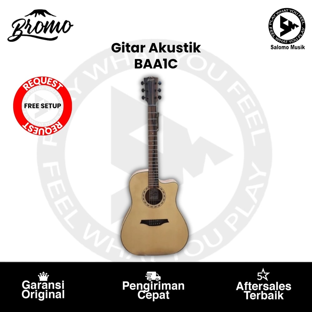 Gitar Akustik Bromo BAA1C
