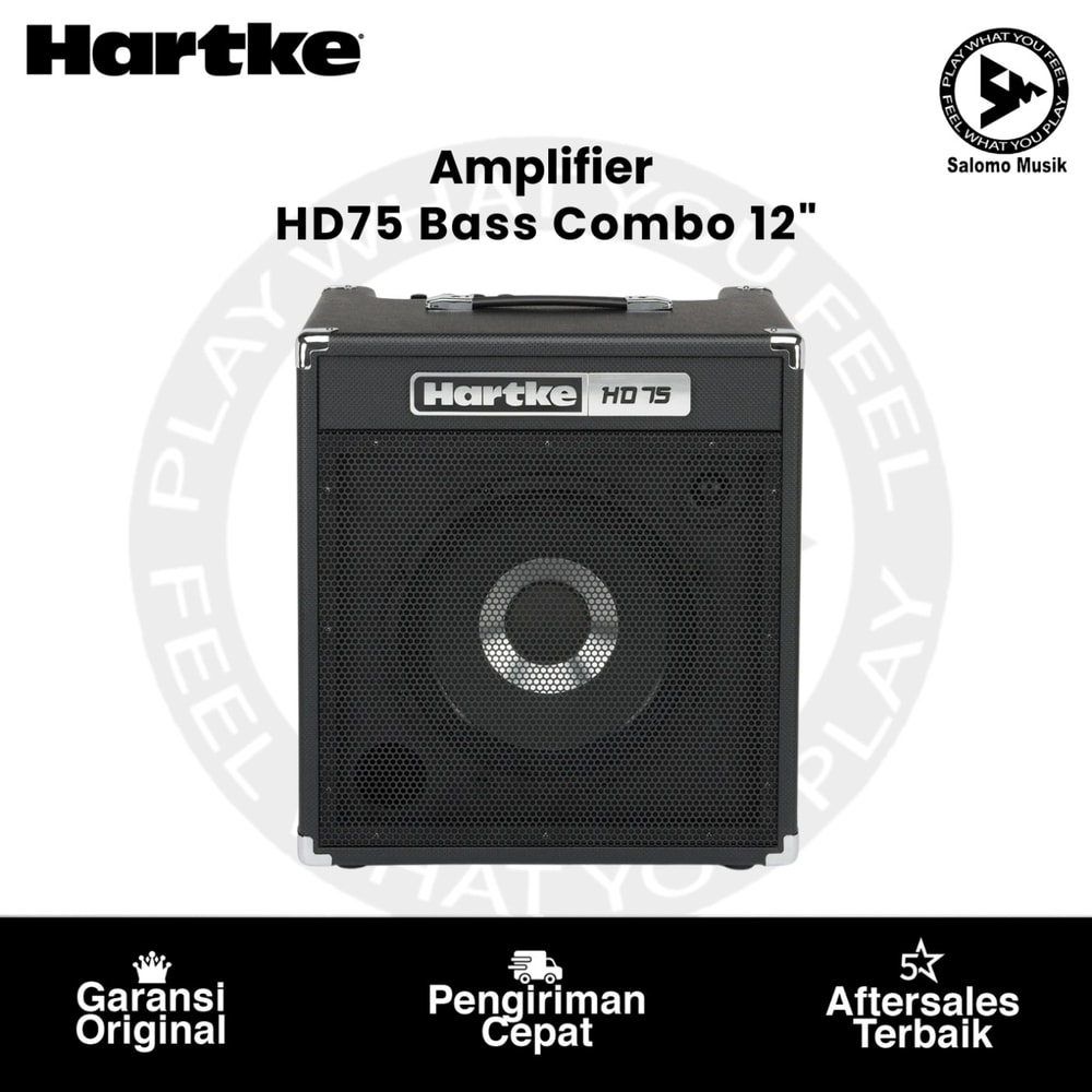 Amplifier HARTKE HD75 Bass Combo 75 Watt 12"