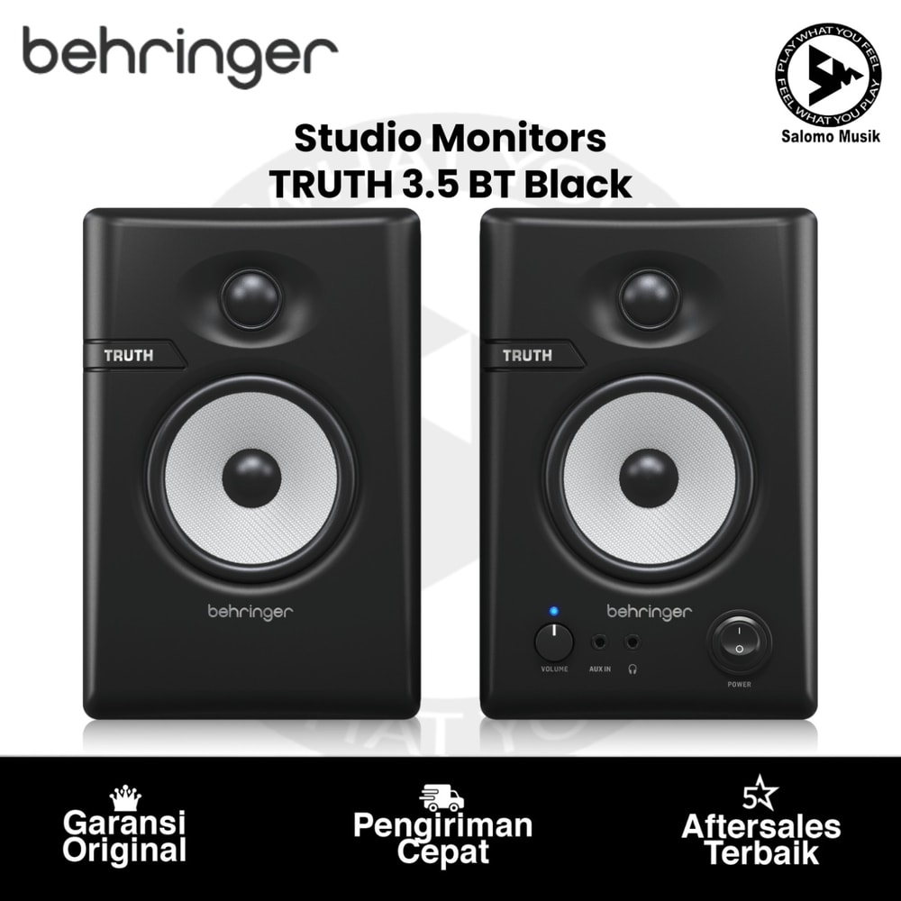 Speaker Studio Monitors Behringer TRUTH 3.5 BT Bluetooth Black